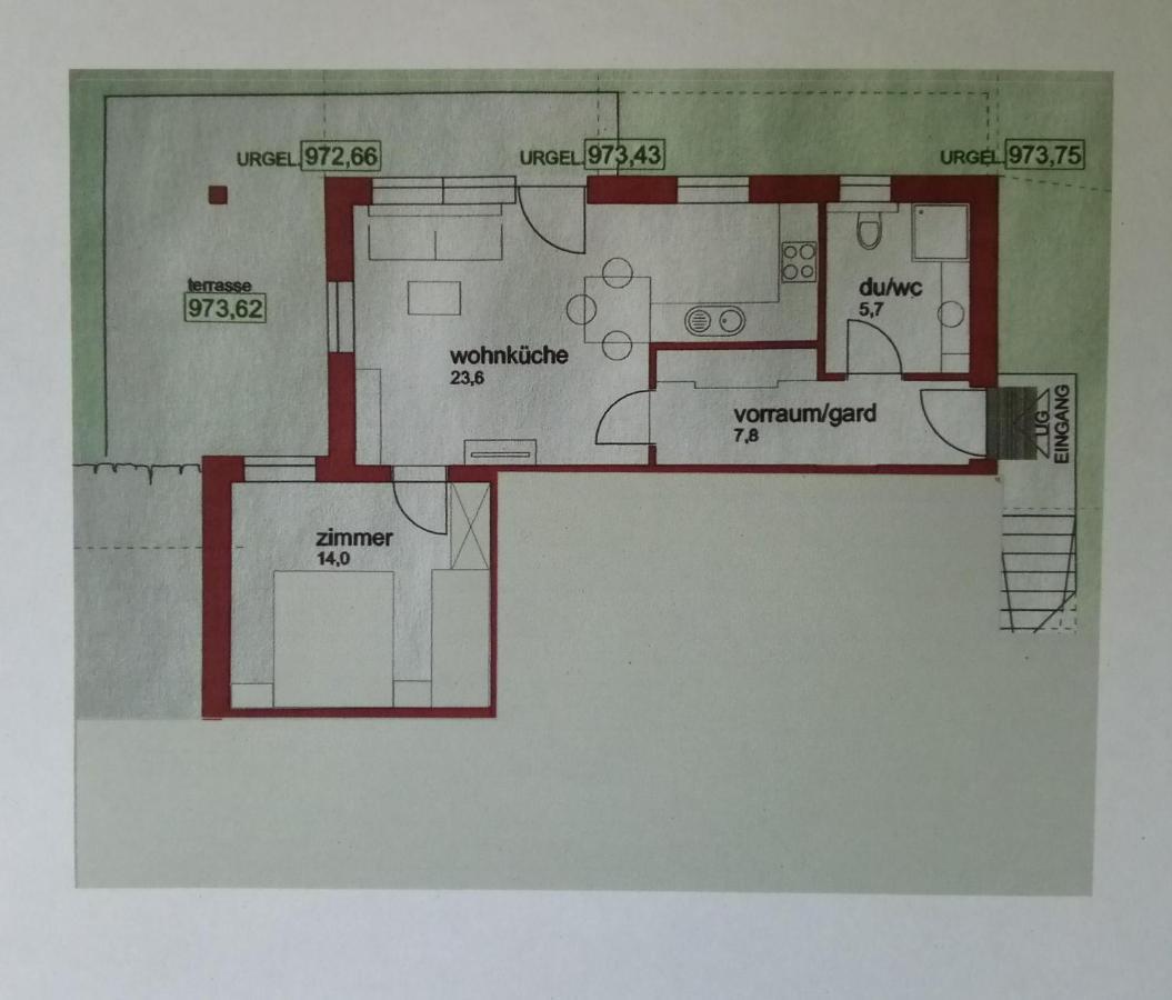 Apart Bergauf Rohrberg Exterior photo